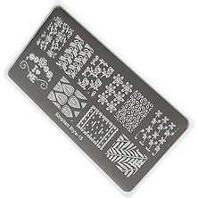Nacario Nail Stamping Baskı Plakası S15