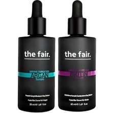 Nacario The Fair. Kepek Karşıtı Dökülme Önleyici Vegan Saç Bakım Seti 100 ml