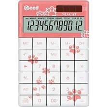 Nacario Need Nd-Cat Pembe Pati Desenli Hesap Makinesi