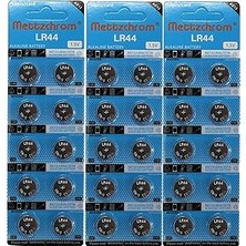 Nacario LR44 AG13 A76 357A SR44SW 1.5 Volt Oyuncak Pili 30'lu