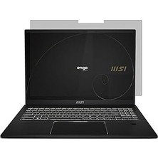 Nacario Engo Msi Summit E16 Flip A11UCT 16 Inç Anti-Spy Hayalet Ekran Koruyucu 16:10
