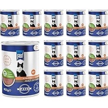 Nacario Pawpaw Yetişkin Somonlu Pate Yaş Mama 400 gr x 12 Adet