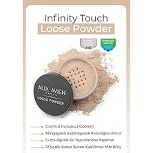 Nacario Alix Avien Ipeksi Toz Pudra - Sabitleyici Etki Mat Bitiş - Loose Powder 03 Apricot