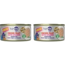 Nacario Supreme Cat Purrfect Tiftiklenmiş Tavuk Göğsü Somonlu Konserve 70 gr (2 Paketi)