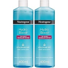 Nacario Hydro Boost Üç Etkili Micellar Water (400 Ml) (2 Paketi)