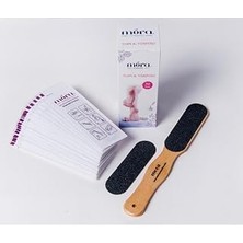 Nacario Mora Topuk Törpüsü Seti 50 Adet Kullan At Törpü Ahşap Spatula