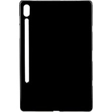 Nacario Zore Galaxy Tab S6 T860 Kılıf Tablet Süper Silikon Kapak Siyah