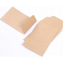 Nacario Bimotif Kraft Tohum Zarfı, 5.5x9 cm 5 Adet