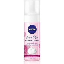 Nacario Nivea Aqua Organik Gül Suyu Içeren Yüz Yıkama Köpüğü 150ML, Nemlendirici, Yüz Temizleyici, Mic