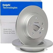 Nacario Volkswagen Golf 4 Arka Fren Diski 1998-2005 Delphi Takım 2 Adet 232MM