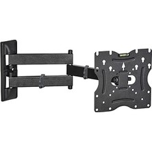Nacario Hareketli Metal Tv Askı Aparatı, 32 Inç 43 Inç Arası Ekranlara Uyumlu, Tüm Markalar ile Uyumlu,