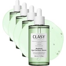 Nacario Clasycare Radiant Göz Çevresi Serumu – Kafein Göz Serumu – Hyaluronik Asit C Vitamini ile Göz Al