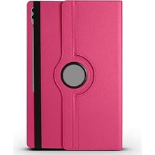 Nacario Zore Galaxy Tab S10 Zore Dönebilen Standlı Kılıf Pembe Koyu