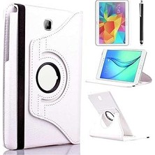 Nacario Constrain - Galaxy Tab A T550 9.7 Dönebilen Standlı Kılıf-Beyaz 2