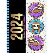 Nacario 2024 Daily Organizer: Hardcover / 8.5X11 Large Dated/one Page Per Day/with Note Section - To Do Lis