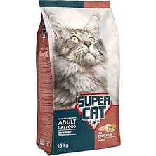 Nacario Super Cat Tavuklu Yetişkin 15 kg