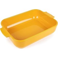 Nacario Peugeot Appolia Dikdörtgen Pişirme Tabağı 32 Cm-12 Inç, Safran