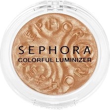 Nacario Colorful Luminizer-Uzun Süre Kalıcı Işıltılı&parlak Bitişli Aydınlatıcı Pudra 3.5 G, 01 Gli