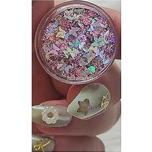 Nacario Glitter Jel Far Simli Kiraz Çiçeği PINK02, 856899570890