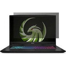 Nacario Engo Msi Bravo 17 D7VF 17.3 Inç Hayalet Ekran Koruyucu Privacy Gizlilik Önleyici