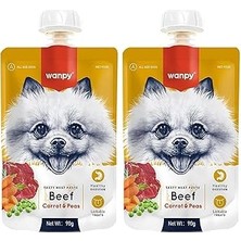 Nacario Wanpy Taze Sığır Etli&havuçlu Et Ezmesi 90 gr 2li Paket