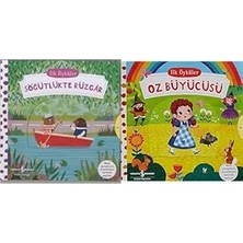 Nacario Ilk Öyküler - Hareketli Söğütlükte Rüzgar (Ciltli) & Ilk Öyküler - Oz Büyücüsü (Ciltli) (2 Kitap Se