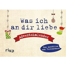 Nacario Was Ich An Dir Liebe – Adventskalender: Die Komplett Neue Ausgabe Zum Ausfüllen Und Verschenken