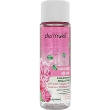 Nacario DERMOKIL%100 Doğal Gülsuyu Çift Fazlı Makyaj Temizleyici 150 ml
