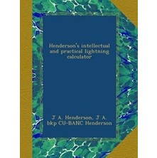 Nacario Henderson's Intellectual And Practical Lightning Calculator