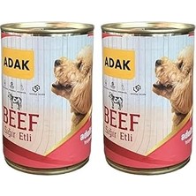 Nacario Adak Sığır Etli Yetişkin Konservesi 415 Gram 2li Paket