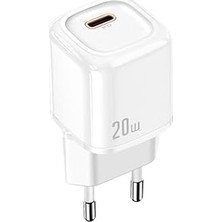 Nacario Mcdodo CH-8290 20W Mini Pd Type-C Girişli Şarj Adaptörü, Beyaz