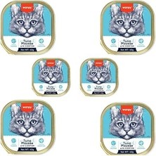 Nacario Wanpy Ton Morina Balıklı Yaş Pate Mamasi, 40 Gr, 6 Adet, Yüksek Nem Içeriği
