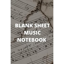 Nacario Music Book Blank Sheet Music Book - 100 Pages