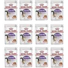 Nacario Gravy Sterilised Kısırlaştırılmış Yaş 85GR 12 Adet