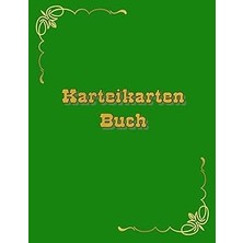Nacario Independently Published Karteikarten Buch 100 Seiten A4 Für Viele Berufe Geeignet Karteikartenbuch