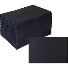 Nacario Siyah Mini Zarf - 100 Adet - 7X9CM 12991453100