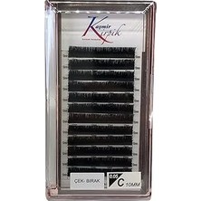 Nacario Çek- Birak C Kıvrım 0.05 mm 10 Numara Tek Boy Kirpik