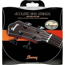 Nacario Ibanez Akustik Bas Için Tel Seti 4 String - .040 / .060 / .075 / .095 80/20 Bronz (IABS4XC)