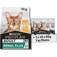 Nacario Plan Tavuklu Yetişkin Kuru 3 kg + Purina Plan Healthy Start Sos Içinde Hindi Et