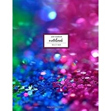 Nacario Notebook: Unruled/unlined/plain Notebook/sketchbook/composition - (8.5 x 11 Inches) Large - 110 Pag