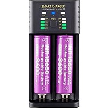 Nacario Greentech Akıllı Pil Şarj Lityum Iyon + Ni Mh + Ni CD PILLER/GT-BC06