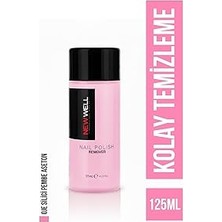 Nacario New Well Oje Silici Pembe Aseton,besleyici Red Orange 125 ml