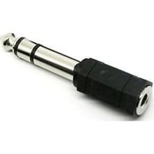 Nacario Gi̇tar Anfi̇ Amfi̇ Kablo Jak Dönüştürücü Çevirici Erkek 6.5mm Dişi 3.5mm Çivi Gitar Arkasii̇nce