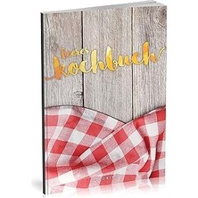 Nacario Dékokind® Leeres Kochbuch: Für Über 80 Lieblingsrezepte || Ca. A5 Softcover || Rezeptbuch Zum Selbs