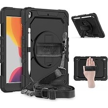 Nacario Ipad 9. 8. 7. Nesil 10.2" Kılıf Defender Askılı Pars Case Fuji 2019 2020 2021 2022