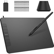 Nacario Veikk VK640 6x4" 6 Kısayol Tuşlu Grafik Tablet+Kalem