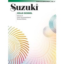 Nacario Suzuki Cello School, Vol 6: Piano Acc.: 006