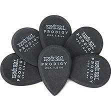 Nacario Ernie Ball 1.5mm Teardrop Prodigy Seçtikleri 6'lı Paket Siyah