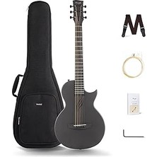 Nacario Enya Nova Go Bk Siyah Renk Akustik Gitar