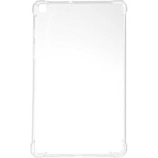 Nacario Constrain - Galaxy Tab 8.0 (2019) T290 Kılıf Tablet Nitro Anti Shock Silikon Şeffaf Kapak